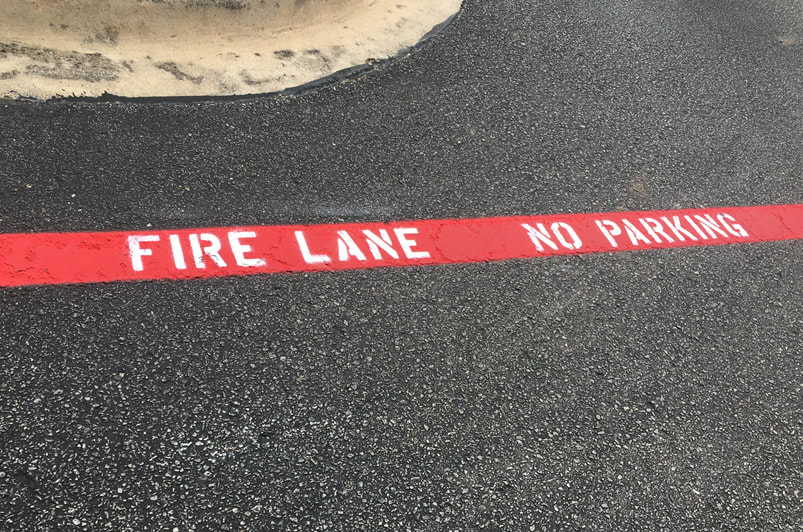 Fire Lane Striping Covington, LA